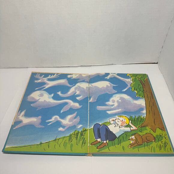 I Wish That I had DUck Feet Vintage Kids Book Theo LeSieg B Tobey HC Book Club - Picture 7 of 9